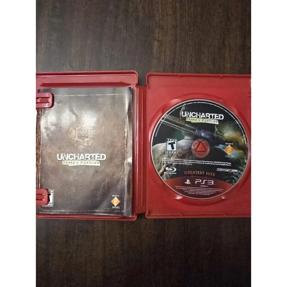 Uncharted Drake's Fortune Playstation 3 Greatest Hits